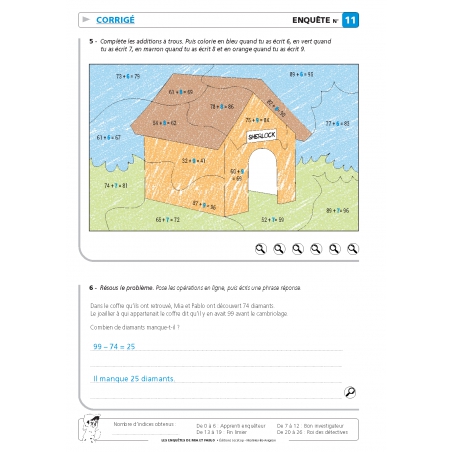 Rallyes de mathématiques – CE1 – Fichier photocopiable – JOCATOP
