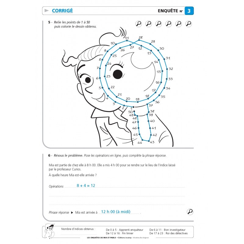 Rallyes de mathématiques – CE1 – Fichier photocopiable – JOCATOP