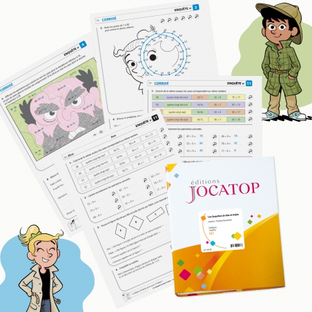 Rallyes de mathématiques – CE1 – Fichier photocopiable – JOCATOP