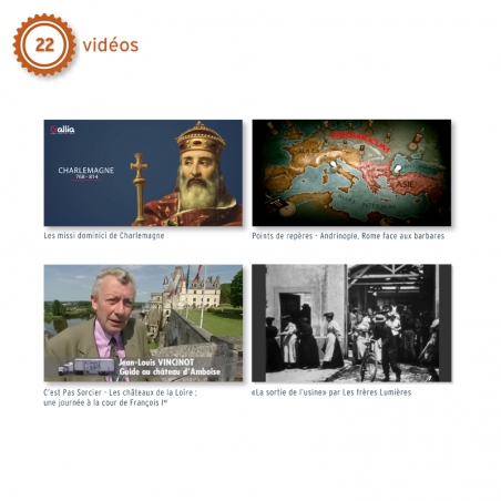 22 vidéos variées (du reportage aux émissions culturelles)