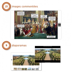 • 21 images commentées : une lecture guidée reprenant les points clés de chaque ressource• 9 diaporamas thématiques