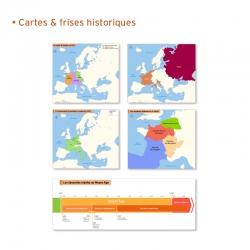 Des cartes et frises historiques pour mieux situer les évènements