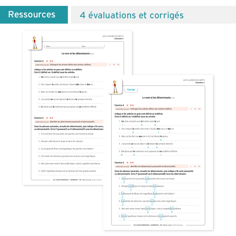 Les Leçons Numériques de Grammaire • Partie 1
