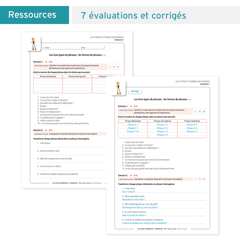 Les Leçons Numériques de Grammaire • Partie 2