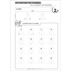 Exemple de fiche exercices