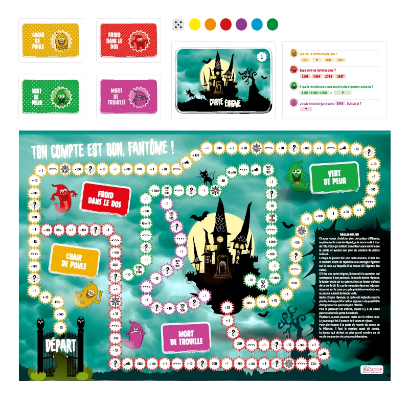 Ton compte est bon, Fantôme ! • Jeu éducatif CE2