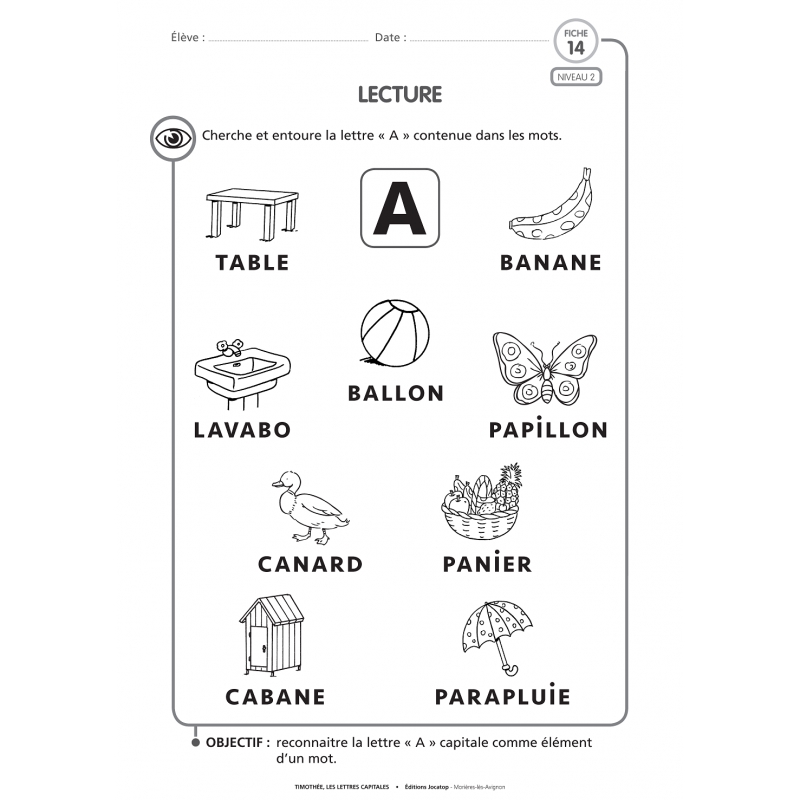 Timothée • Les lettres capitales