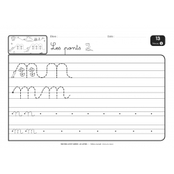 Timothée • Les lettres cursives