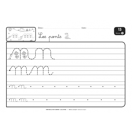 Timothée • Les lettres cursives