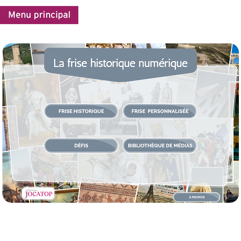 Frise historique numérique • CM1-CM2