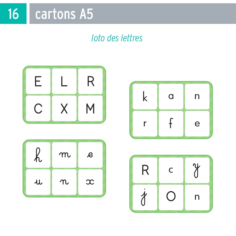 La frise alphabétique