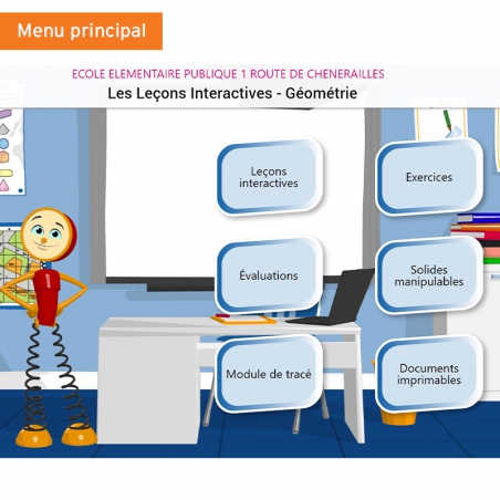 Les Leçons Interactives de Géométrie • CP