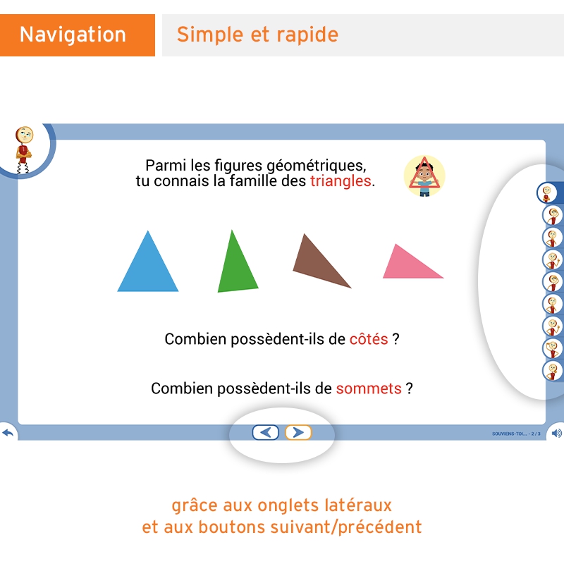 Les Leçons Interactives de Géométrie • CE1