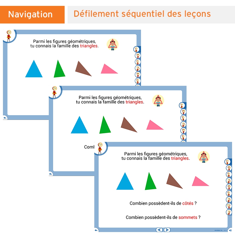 Les Leçons Interactives de Géométrie • CE1