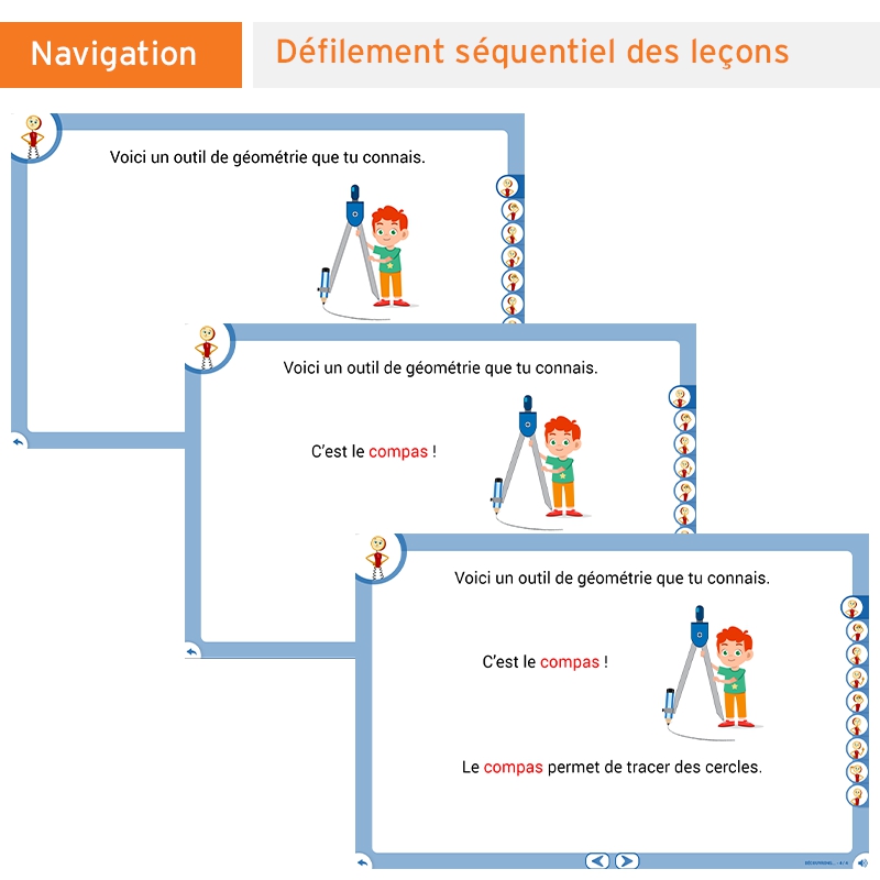 Les Leçons Interactives de Géométrie • Cycle 2