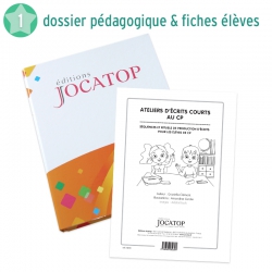 Production d’écrits – Français – CP – Ateliers d’écrits courts – Mallette pédagogique – JOCATOP