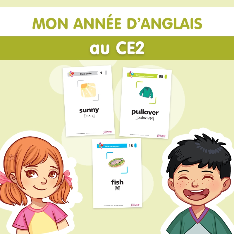 Enseignement de l'anglais CE2 – Ressources pédagogiques numériques – JOCATOP
