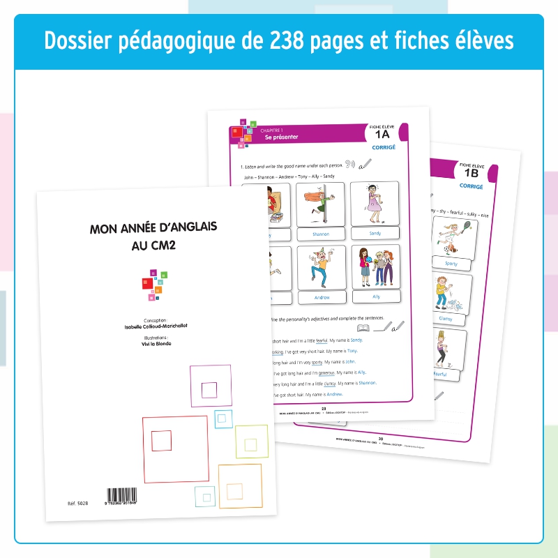 Application éducative anglais CM2 – Ensemble pédagogique – Mon année d’anglais au CM2 – JOCATOP