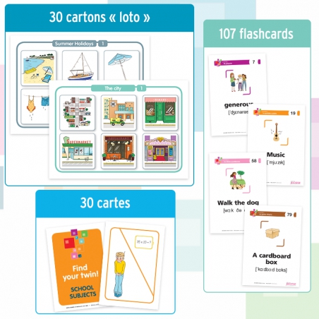 Application éducative anglais CM2 – Ensemble pédagogique – Mon année d’anglais au CM2 – JOCATOP