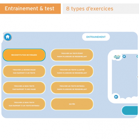 Application interactive pour perfectionner la lecture – Français – CP, CE1 & CE2 – Ressource pédagogique – JOCATOP
