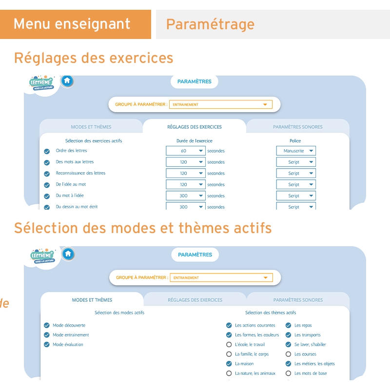 Application interactive pour perfectionner la lecture – Français – CP, CE1 & CE2 – Ressource pédagogique – JOCATOP