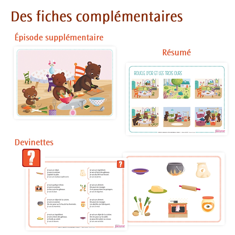 Travailler le langage à la maternelle – Langage – PS – Dossier pédagogique – JOCATOP