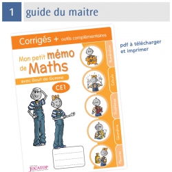 Cahier de Révision de Mathématiques CE1 | Mon petit mémo de Maths avec Bout de Gomme – JOCATOP