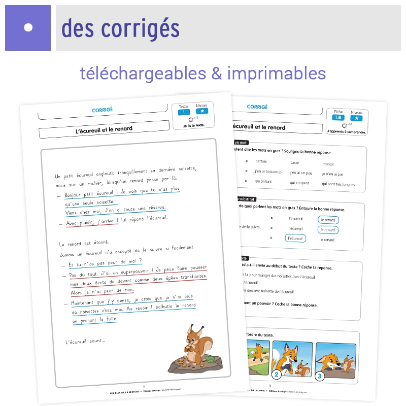 Les Clés de la Lecture • Apprendre à comprendre ce que l’on lit