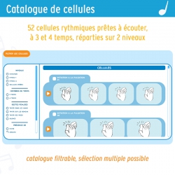 Apprendre le rythme et développer la motricité – Éducation musicale & artistique – Maternelle (PS, MS, GS) & CP