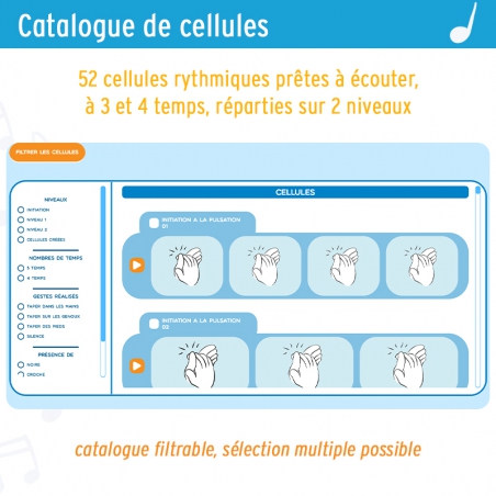 Apprendre le rythme et développer la motricité – Éducation musicale & artistique – Maternelle (PS, MS, GS) & CP