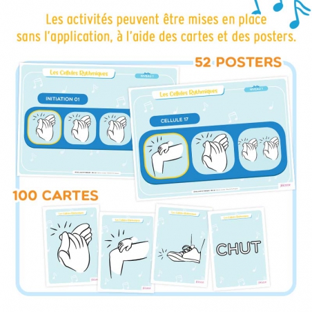 Apprendre le rythme et développer la motricité – Éducation musicale & artistique – Maternelle (PS, MS, GS) & CP