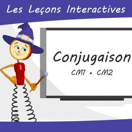 Les Leçons Interactives de Conjugaison • CM1-CM2