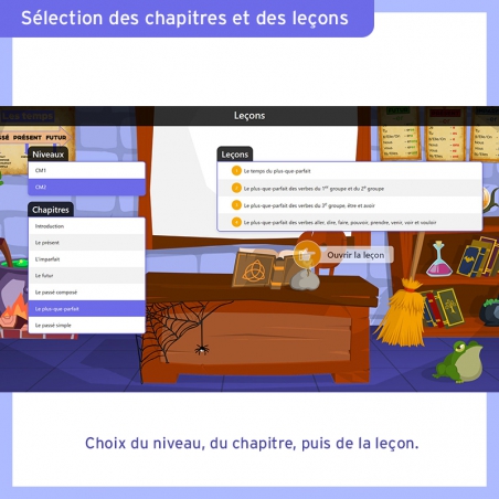 Les Leçons Interactives de Conjugaison • CM2