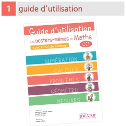 Affichages et posters de Mathématiques CE1 – Ressources pédagogiques avec Bout de Gomme – JOCATOP