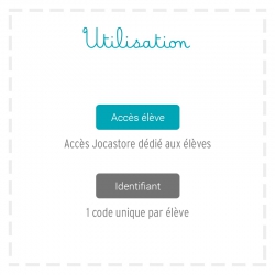 Jocastore Élève • Abonnement