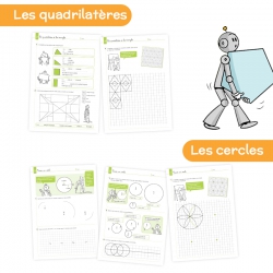 Apprendre la géométrie au CE2 – Cahier de mathématiques Bout de Gomme – JOCATOP
