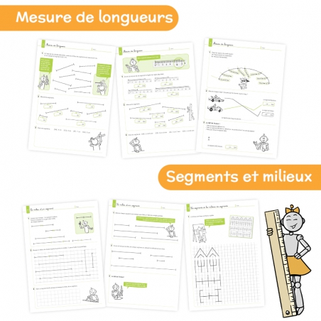 Apprendre la géométrie au CE2 – Cahier de mathématiques Bout de Gomme – JOCATOP