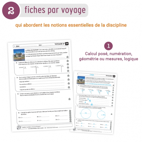 Rallyes de mathématiques – CM2 – Calcul, Numération, Géométrie, Logique – Classeur photocopiable
