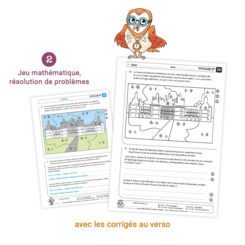 Rallyes de mathématiques – CM2 – Calcul, Numération, Géométrie, Logique – Classeur photocopiable