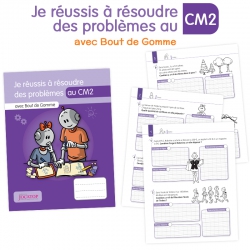 Résoudre des problèmes – Mathématiques CM2 – Cahier d’exercices avec Bout de Gomme – JOCATOP