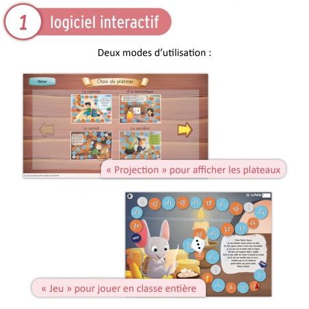 Compréhension de texte – Français – CP – Jeu pédagogique – JOCATOP