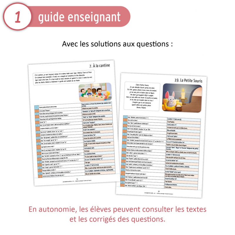 Compréhension de texte – Français – CP – Jeu pédagogique – JOCATOP