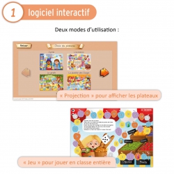 Comprendre un texte – Étude de la langue – Français – CE1 – Jeu pédagogique – JOCATOP