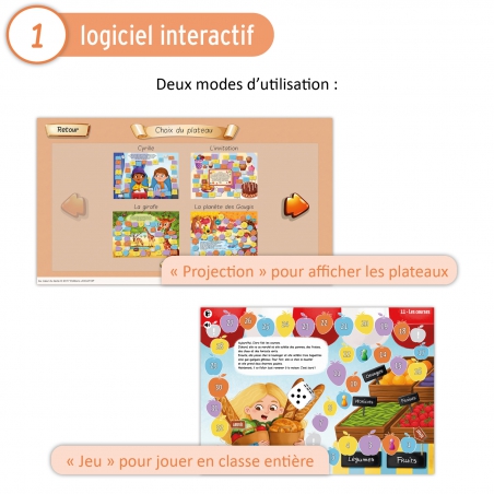 Comprendre un texte – Étude de la langue – Français – CE1 – Jeu pédagogique – JOCATOP