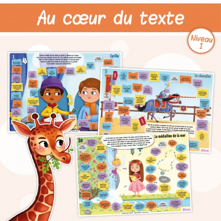 Comprendre un texte – Étude de la langue – Français – CE1 – Jeu pédagogique – JOCATOP
