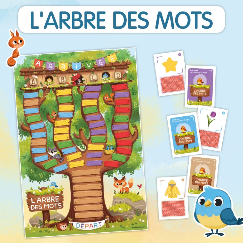 Orthographe – Français – CP / CE1 / CE2 – Jeu pédagogique – JOCATOP