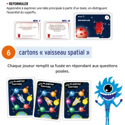 Lecture – Compréhension orale et écrite – CP CE1 CE2 – Jeu pédagogique – JOCATOP