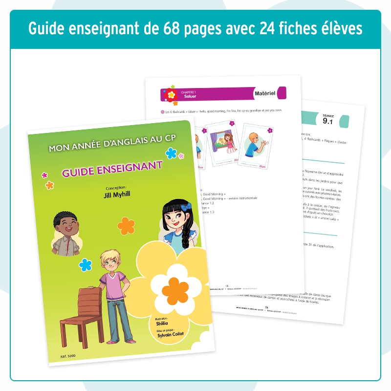Enseignement de l’anglais – Ressources pédagogiques CP – Outils instituteur/institutrice – Mon année d’anglais au CP – JOCATOP