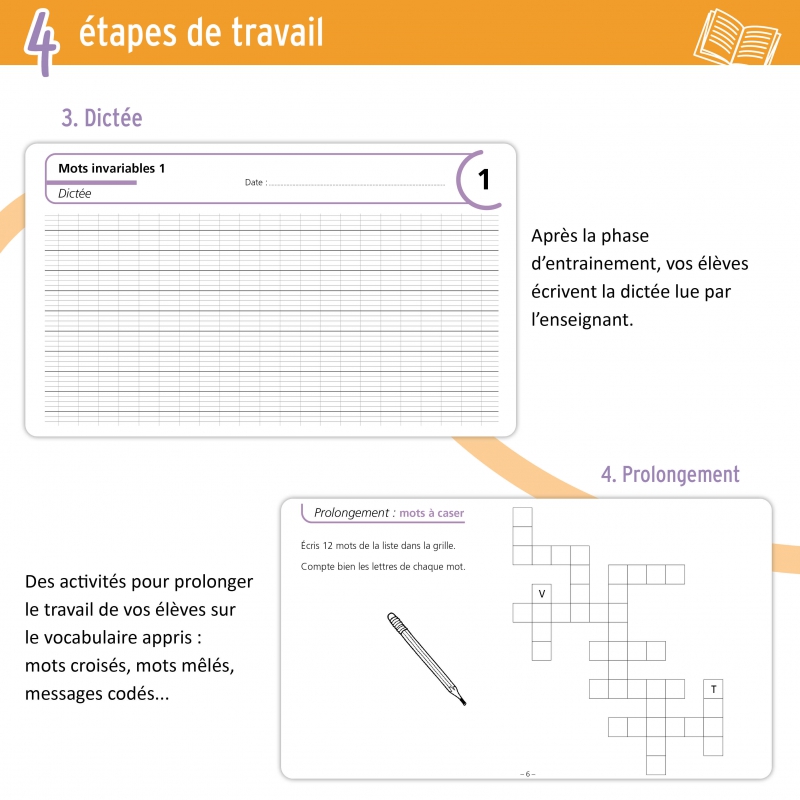 Travailler l’orthographe au CM1 avec le cahier Je réussis mes dictées – Français – JOCATOP