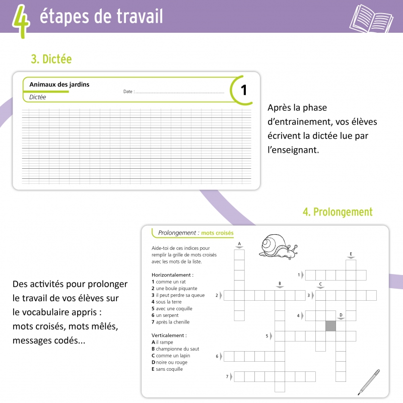 Apprendre l’orthographe en CE2 avec « Je réussis mes dictées » – Cahier de dictées Jocatop